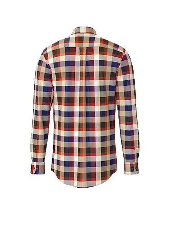 FYNCH-HATTON | Chemise en flanelle coupe droite | rot